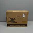 Motorized Mini Exercise Bike Electric Pedal Exerciser for Seniors Rehab Training, Under Desk Bike Pedal Exerciser for Arm/Leg Fitness & Physical Therapy, 6 Levels Speed Adjustment (Black)