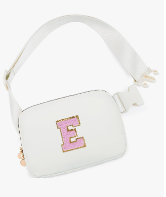 Birthday Gifts for 4 5 6 7 8 9 10 11 12 13 Year Old Girls,Gifts for Teens Kids Daughter Sister Her,Two Way Zipper Crossbody Bag Fanny Pack Belt Bag Cute Trendy Stuff - Cream,E