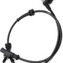 Automobile Wheel Speed Sensor, Rear Left ABS Wheel Speed Sensor, Automotive Anti-Lock Brake System Sensors, Replacement 3630050U2010, Compatible with Heyue Models (Black)