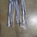 Pack of 8 Tent Stakes Heavy Duty for Camping, 16Inch Carbon Steel Tent Stakes, Ground Anchors Tent Accessories with Silicone Rings (40cm)