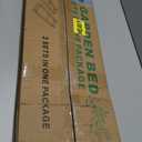 8 X 2 X 1.4 Ft Galvanized Raised Garden Bed,Sturdy and Easy to Assemble Oval Raised Planter Beds Outdoor for Vegetables, Gardening, Flowers, Fruits（Light Green）