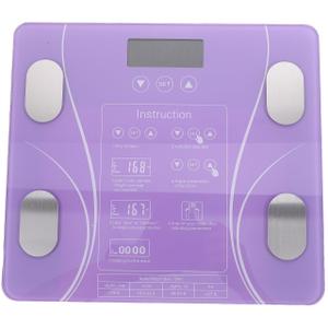 Toddmomy Household Digital Body Scale with Intelligent Weight Measurement Led Display Creative Battery-Free Design Precise Weight Tracking for Home Use 11.41X10.23X0.78In