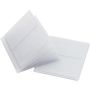 Pack of 2 Clear Plastic Wallet Inserts, Vinyl Sleeves Made for Credit Cards, Driver License, Pictures, Student IDs and Trimmed Photos (Hipster)