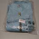 Scrub for Women Set - Cute Scrub Top & Pants with Zipper Multi Pocket, Anti Wrinkle, Slim Fit (Blue, XS)