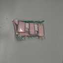 2 Pcs Kids Knee Brace, Youth Knee Compression Sleeve for Children Support for Boys Girls Basketball Volleyball Sports Gymnastics(Pink,Medium)