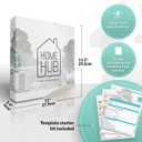 Home Organizer Binder 8.5x11, Household Planner, Organize Your Property & Possessions, Ideally Suited as a Important Document Binder or Household Record Keeping Book, Home Ownership Gifts