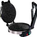 Roti Maker Machine - Electric Tortilla Press with Non-Stick 8.5inch Plates and Durable Handle, Auto Temperature Control Chapati Maker Machine with Indicator Lights with 110V UL-Certified Plug