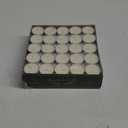Amari 12g Tea Lights - 100 Pack Tea Light Unscented Candle - Lasts for 3-5 Hours (White)