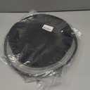 12" Microwave food Cover & Mat,Large Vented Collapsible Splatter Guard dish Plate lid & Silicone Round Kitchen mat