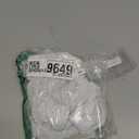 Laser Sparkly Plus Size Fishnets Sparkle Fishnets Rhinestone Fishnet Stockings for Women (2XL-4XL White)