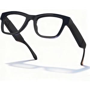 AI Translation Smart Glasses with Chat GPT, Bluetooth Glasses with Translator 164 Languages for Men and Women, Music Playback & Hands-Free Calls, Color-Change Lens, Voice Assistant (KO-1)