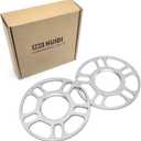 3mm Wheel Spacer for Wheel Alignment 5114.3  73.1mm Bore Diameter Ultra-Thin Precision Fit, Universal Spacer, 2Pack