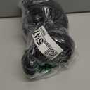 100pcs Beard Nets Disposable Nylon Protective Beard Covers with Single Loop for Men Food Service Safe Clean Work Environment (Black)