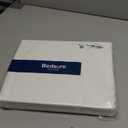 Bedsure Silky Cooling Duvet Cover Queen Size - 100% Rayon Derived from Bamboo Comforter Cover Set for Hot Sleepers, Breathable & Moisture-Wicking Bedding Set, White (Queen (90" x 90"))