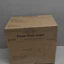 Drain Auger, Clog Remover with Drill Adapter, 25 Feet Flexible Plumbing Snake Use Manually or Powered for Kitchen, Bathroom and Shower Sink, Comes with Gloves (blue)