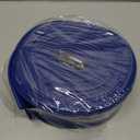 YASHINE PVC Drain HOSE 2"*100ft, Pool Backwash Hose, Heavy Duty Reinforced Blue PVC Lay Flat Water, For Swimming Drain Pools and Clean Filters, with 2 Clamp