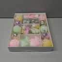 RoseCraft Christmas Ball Ornaments Set, 45 Pack Macaroon Colorful Pastel Candy Shatterproof Christmas Tree Hanging Candyland Decorations, for Home Holiday Xmas Party Decor