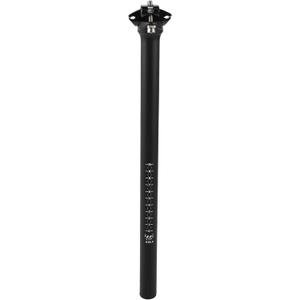 Universal 25.4x350mm Matte Black Bike Seat Posts Shock Absorbing Bike Saddle Post Seat Tube Carbon Fiber 1 Pc