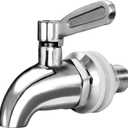 DOZYANT Updated More Durable Beverage Dispenser Replacement Spigot,Stainless Steel Polished Finished, Water Dispenser Replacement Faucet, fits Berkey and Other Gravity Filter Systems as Well