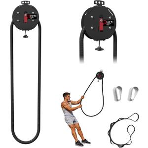 Endless Rope Trainer for Home Gym, Portable Pull Down Machine