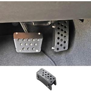 Car Accelerator Pedal Extension Gas Pedal Extender for 2007-2018 Jeep Wrangler JK JKU (NOT Fit on Manual Transmission)