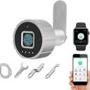 Fingerprint Drawer Lock eLinkSmart Phone App Biometric Cabinet Lock 30MM (27MM) with 3 Sizes Tubular Cam Support 20 Fingerprints 1000+ App Users iOS Watch Unlock