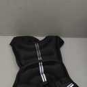 Zikopomi Weighted Vest Woman Man, Weight Vest with Reflective Stripes for Workout, Strength Training, Running, Fitness, Muscle Building, Weight Loss, Rucking Vest (10Lb, Black)