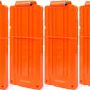 Soft Bullet 4pcs Clips 12 Bullets Dart Gun Clips Magazine Clip for Nerf Toy Dart Gun