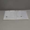 Barossa Design Shower Curtain Liner with 6 Magnets - Heavy Duty PEVA Plastic Shower Curtain for Bathroom, Waterproof Vinyl & See Through Bath Liner, Metal Grommets - Clear, 72x72