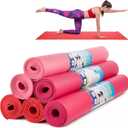 Amylove 12 Pieces Yoga Mats Bulk 68x24x0.12 Inch Exercise Non Slip Fitness Workout Mats for Women Men Home Workout Gym Yoga