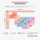 SHAPERMINT Bralettes for Women with Support - Adjustable Wireless Support Bra, Full Coverage No Underwire Seamless Bra XL