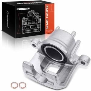 A-Premium Disc Brake Caliper Assembly Without Bracket Compatible with Select Mitsubishi Models - Mirage, Mirage G4 2017 2018 2019 2020 2021 - Front Passenger Right Side
