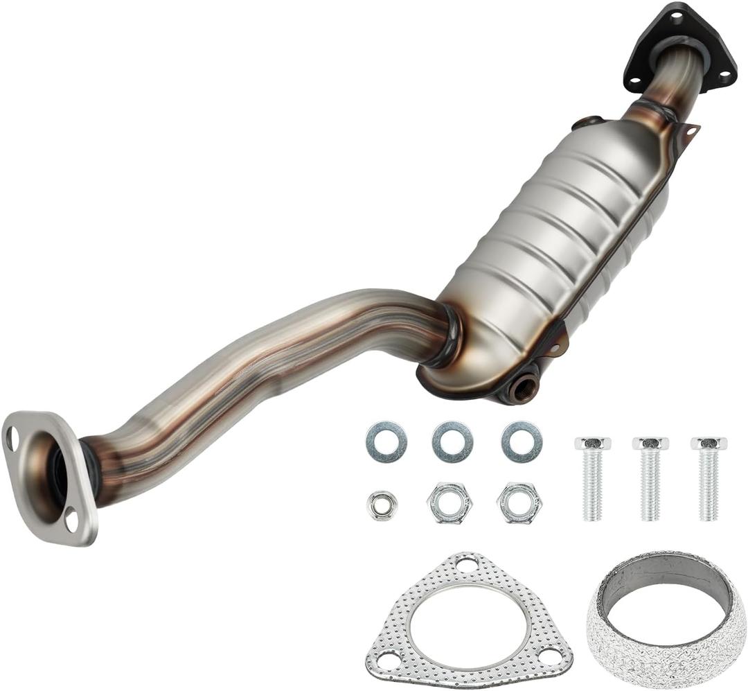 KAX Catalytic Converter Kit Compatible with Honda 2007-2008 Fit 1.5L Direct-Fit Catalytic Converter for 53820, 644049, 40739, 18160RMEA00, 51768, 642117 (EPA Compliant)