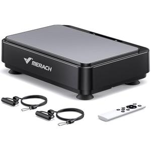 MERACH Vibration Plate Exercise Machine, Mini Vibrating Plate Machine for Women Men, Full Body Vibration Platform, Exercise Equipment for Home