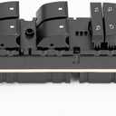 Master Power Window Switch for 2007-2014 Chevy Silverado Suburban Tahoe Avalanche GMC Sierra Yukon & Yukon XL 1500 2500 3500 Cadilla Escalade Driver Side Window & Mirror & Door Lock Control 20835553
