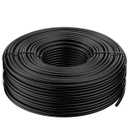 Pawfly 200 ft. 1/4 Drip Irrigation Tubing, Black Distribution Tubing for Drip Irrigation System, Polyethylene Drip Line, Drip Irrigation Hose Tube for Quick-Connect Drip Irrigation Emitters