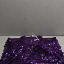 GRACE KARIN Halter Sequin Tank Tops for Women Sleeveless Sparkly Glitter Club Outfits Ruched Flowy Shiny Party Concert Shirt. Size 2XL.