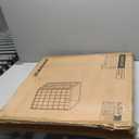 SONGMICS 29 Gal. (110L) Laundry Basket, Laundry Hamper, Collapsible Clothes Hamper, Removable and Washable Liner, Metal Wire Frame, for Bedroom Bathroom, Black and Gray ULCB111G01