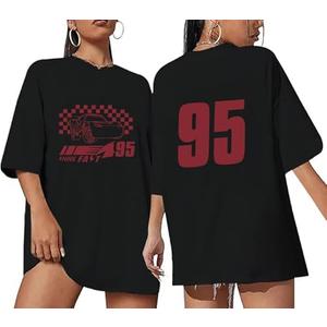 Car Shirt Oversized Vintage Magical Tshirt for Women Trendy Cars Graphic Tee Summer Casual Short Sleeve Tops XL
