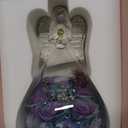 Yamonic Mothers Day Rose Gifts for Mom, Angel Figurine with Five Roses Gifts, Preserved Flowers Forever Real Rose Mom Gifts for Women, Birthday Gifts for Mom Grandma Christmas Mother's Day Valentine (5 Roses-red gold)