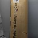 Cot Camping Cot with Thick Pad Cots for Sleeping Camping Bed Folding Cot 450LBS(Max Load) Comfortable Double Layer Oxford Heavy Duty with Carry Bag for Home Outdoor Travel (Standard, Grey)