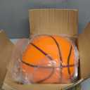 NERO SPORT Ninja Silent Basketball- Soft Foam Indoor Basketball Size 3 (7 inches) | Soundless for Quiet Dribbling and Indoor Training (Ball in Bag)