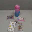 Dan&Darci Decorate Your Own Glow-in-The-Dark Water Bottle Kit for Girls - Easter Gifts for Girl Ages 4-6 5-7 6-8 - 4 5 6 7 8 Year Old Birthday Gift Ideas - Arts and Crafts for Kids Age 6-8