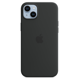 Apple iPhone 14 Plus Silicone Case with MagSafe - Black
