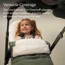 UPPAbaby CozyGanoosh Footmuff, Fits Stroller & RumbleSeat - Owen
