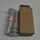 Bathroom Sink Drain,2 Pack Drain Stopper Bathroom Sink Without Overflow,Pop Up Drain Assembly with Detachable Strainer Basket,Built-in Anti-Clogging Strainer,Stainless Steel Brushed Nickel