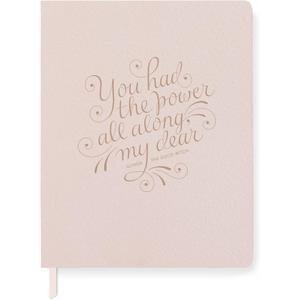 Fringe Classic Large Paperback Journals, 208 Lined Pages, 7.5 x 9.5 Inches, Power All Along (841031)