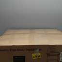 Diroan Kids Functional Desk and Chair Set, Ergonomic Height Adjustable Children School Study Desk with Tilt Desktop, Book Stand, LED Light, Metal Hook and Storage Drawer for Boys Girls, Blue, Large 