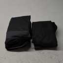 Road Comforts Car Seat Covers, Breathable Leather Seat Covers, Car Seat Covers Front Seats Airbag Compatible, Automotive Seat Covers for Most Cars, Vans, Trucks, SUV-Black