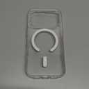 CACOE Magnetic Case for iPhone 17 Pro 6.3 inch-Compatible with MagSafe & Magnetic Car Phone Mount,Not Yellowing Anti-Scratch (Clear)